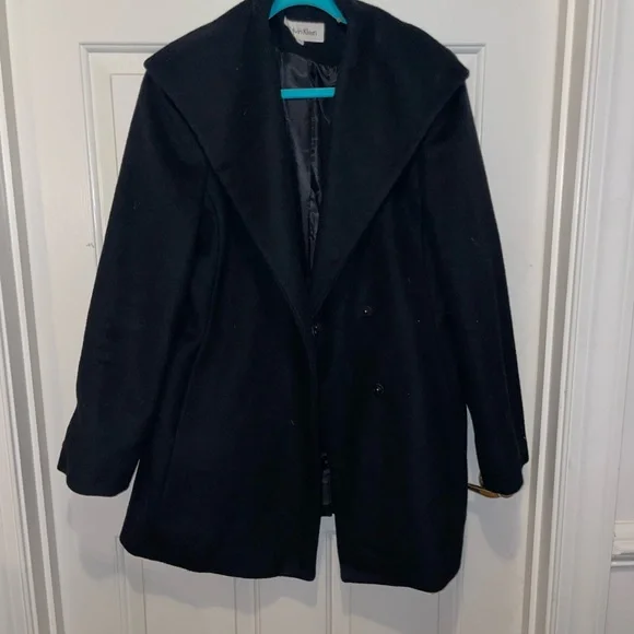 Calvin Klein NWOT pea coat - Picture 4 of 7